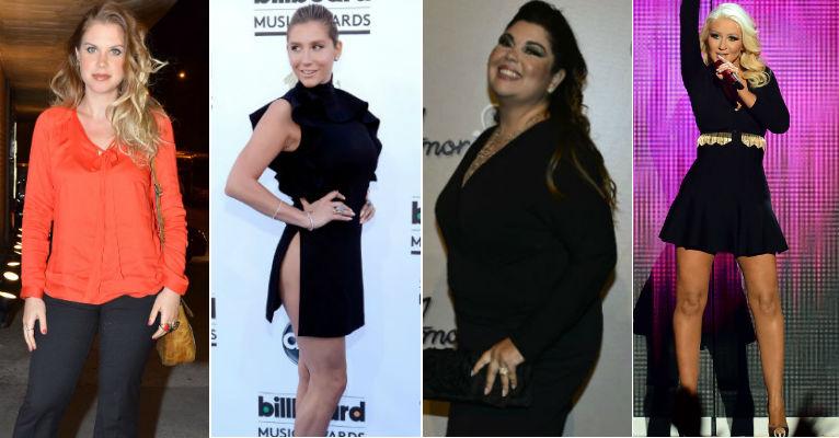 Inspire-se em Fabiana Karla e Kesha e saiba como emagrecer e evitar o “efeito sanfona”