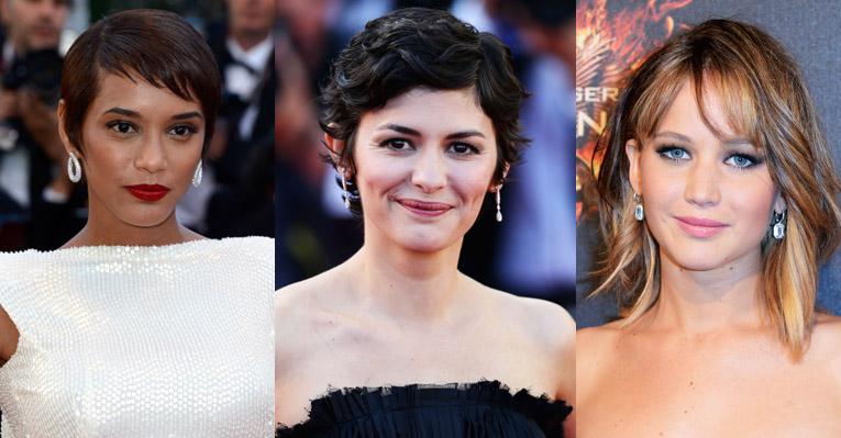 Cabelo curto é versátil. Veja como Jennifer Lawrence e Taís Araújo usam o corte!