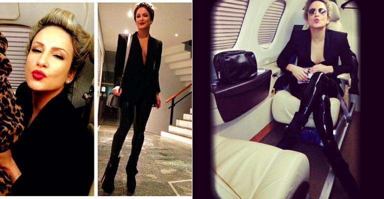 Claudia Leitte mostra look arrojado