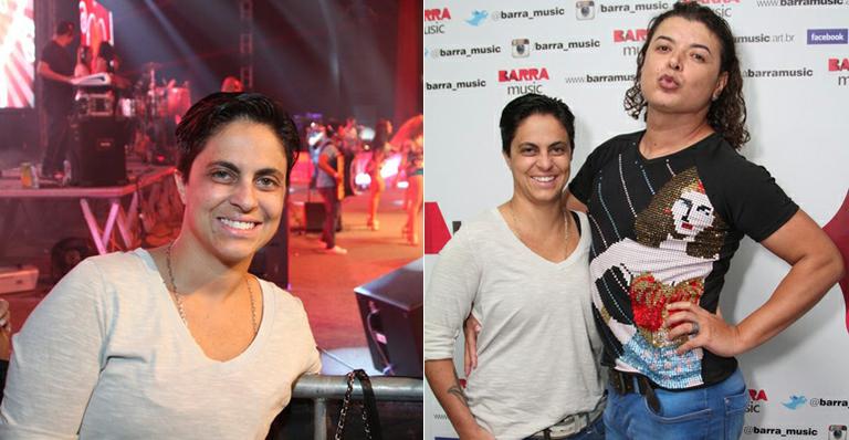 Thammy Miranda curte show de forró no Rio
