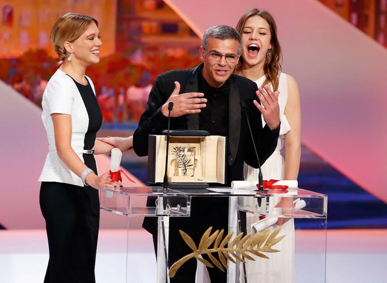 Abdellatif Kechiche celebra Palma de Ouro