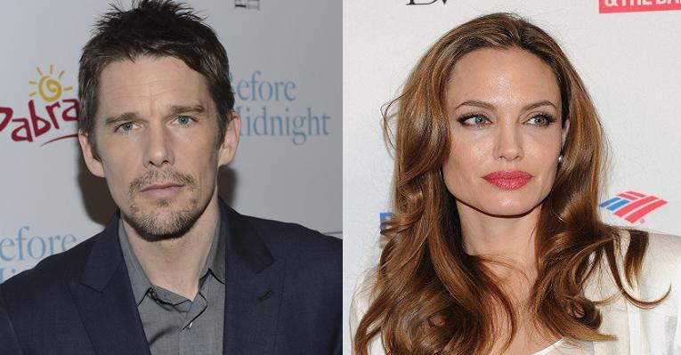 Angelina Jolie foi o melhor beijo de Ethan Hawke no cinema