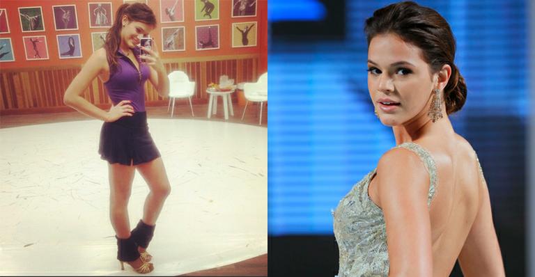 Bruna Marquezine posa com look de dançarina