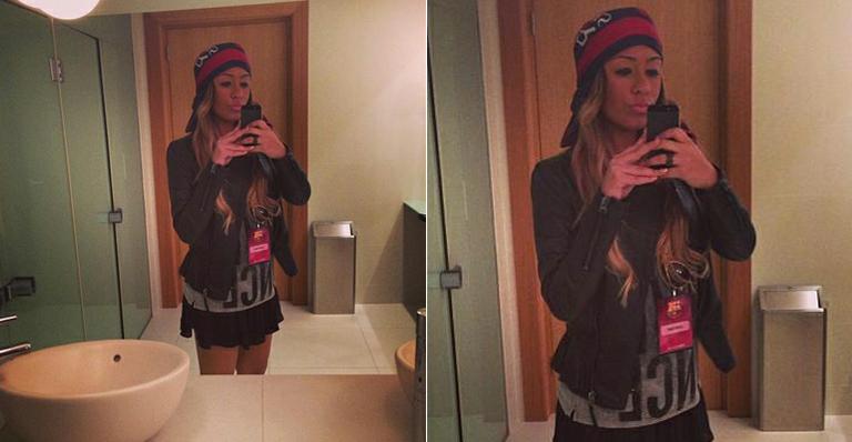 Rafaella, Irmã de Neymar, continua comemorando ida do craque ao Barcelona
