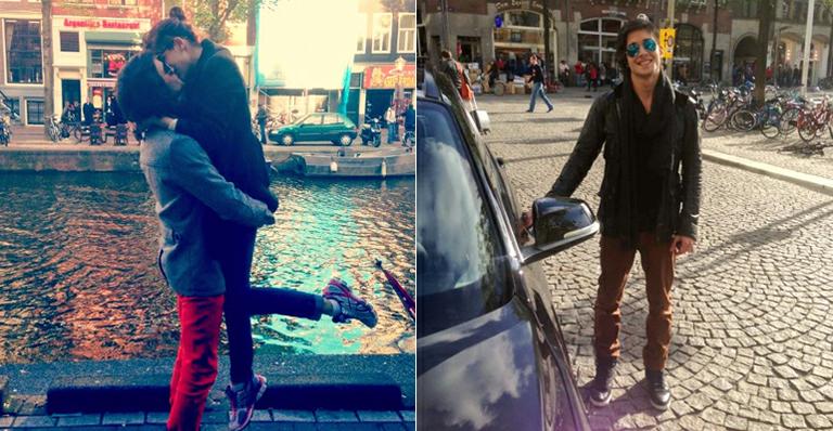 Último destino na Europa: Sophia Abrahão e Fiuk chegam a Amsterdam