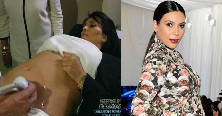 Nome da filha de Kim Kardashian e Kanye West começará com K