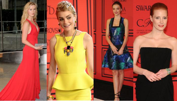 Veja as grifes que as famosas escolheram para brilhar no ‘CFDA Fashion Awards’