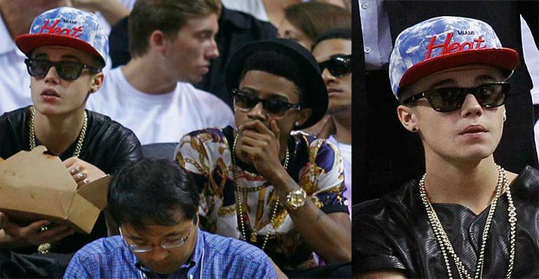 Justin Bieber exige tratamento vip em jogo de basquete