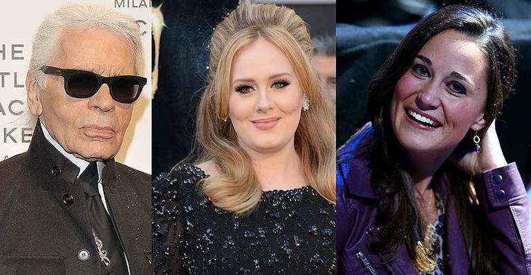 Karl Lagerfeld volta a alfinetar Adele e Pippa Middleton