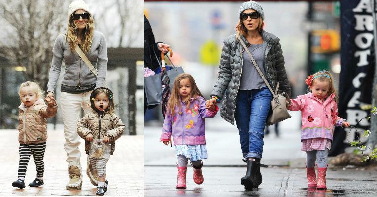 Filhas de Sarah Jessica Parker são as mais estilosas de NY