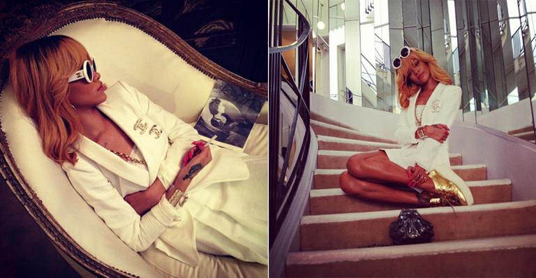 Rihanna visita apartamento onde morou a estilista Coco Chanel em Paris