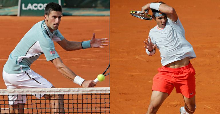 Novak Djokovic e Rafael Nadal fazem semifinal em Roland Garros