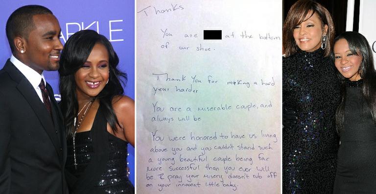 Bobbi Brown, filha de Whitney Houston, é despejada de apartamento e ofende vizinhos