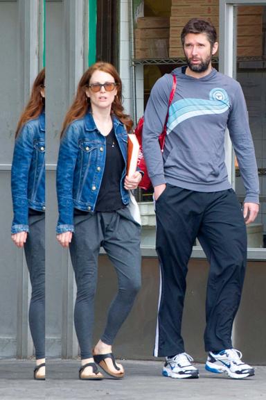 Julianne Moore em caminhada