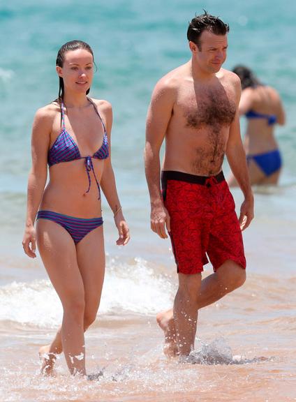 Olivia Wilde e seu Jason Sudeikis