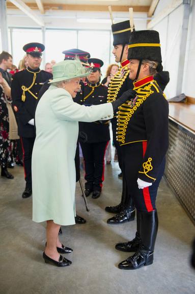 Rainha Elizabeth II em homenagem