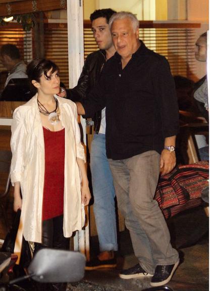 Antonio Fagundes, Arieta Corrêa e o filho, Bruno