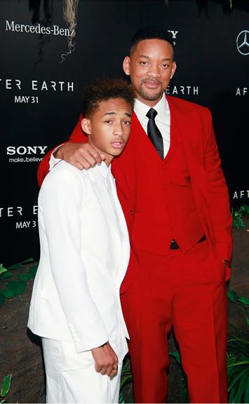 Família de Will Smith vai a première do filme ‘Depois da Terra’