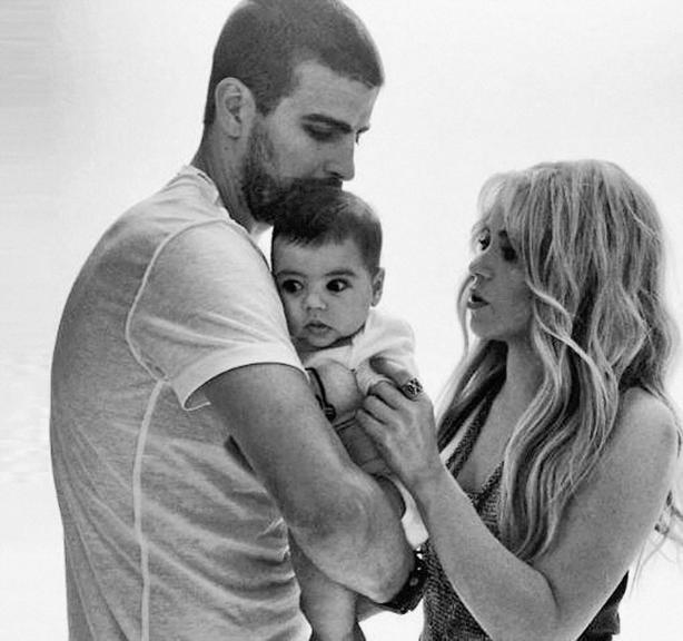 Amor de Piqué e Shakira por Milan