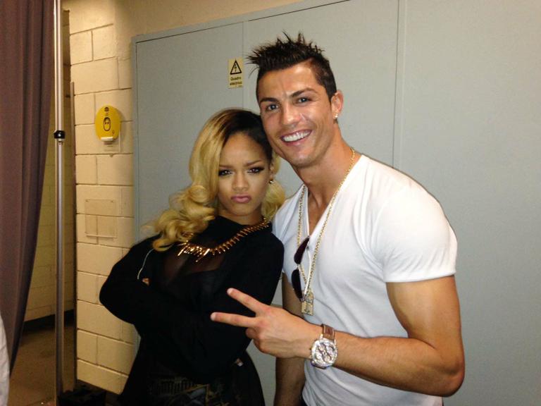 Rihanna e Cristiano Ronaldo