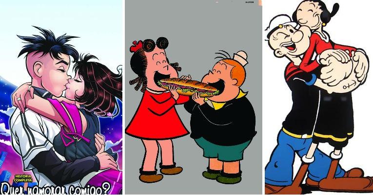 No Dia dos Namorados, visite exposição que reúne casais famosos dos quadrinhos