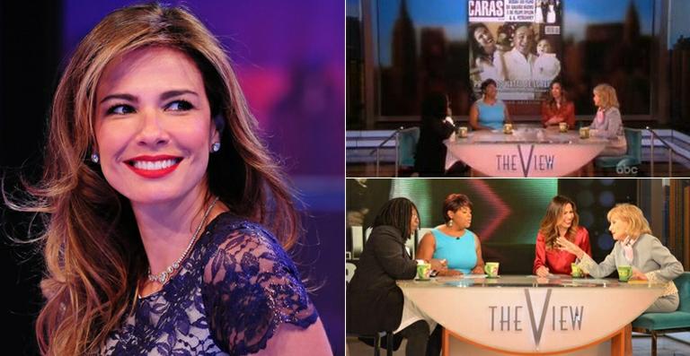Luciana Gimenez cita CARAS no programa The View