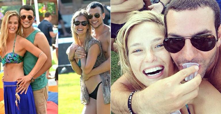 Bar Refaeli posta fotos carinhosas com apresentador de TV de Israel