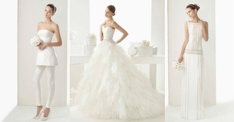 Nova coleção de vestidos de noiva da espanhola Rosa Clará é feminina e elegante