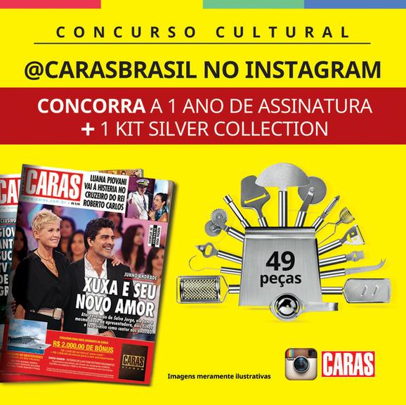 Concurso novo da CARAS no Instagram. Saiba como participar!