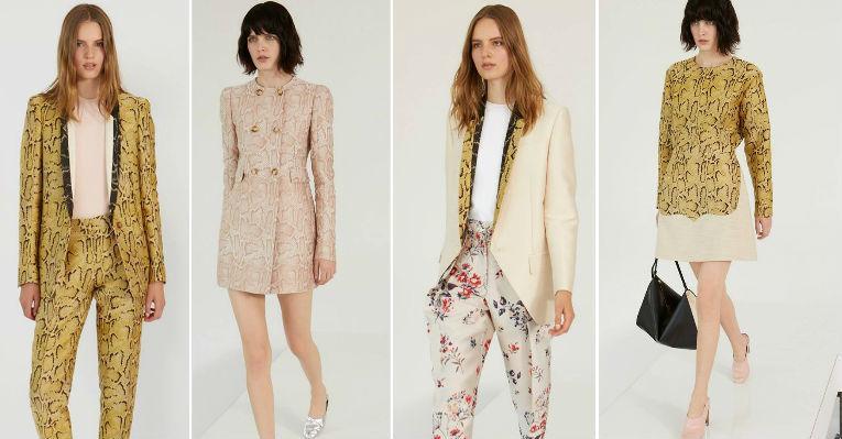 Estampa animal romântica é tendência da coleção de primavera de Stella McCartney