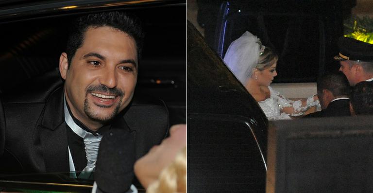 O casamento do sertanejo Edson com Andrea em São Paulo