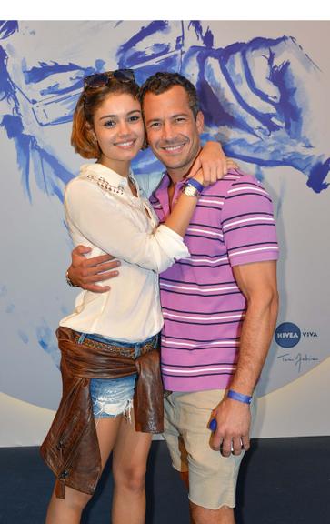 Sophie Charlotte e Malvino Salvador em show