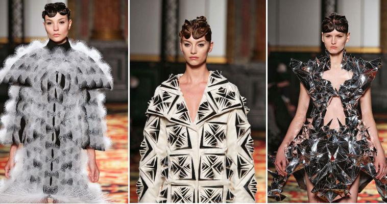 Iris Van Herpen usa impressão 3D em roupas de alta-costura. Veja as criações ousadas da estilista