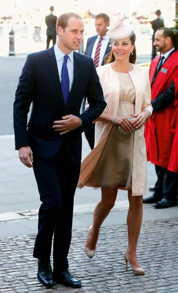 Kate Middleton e príncipe William em Londres