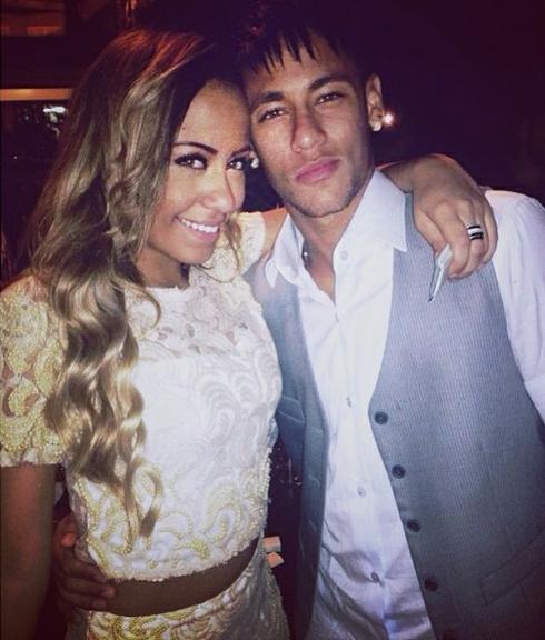 Rafaella faz declaração de amor ao irmão, Neymar
