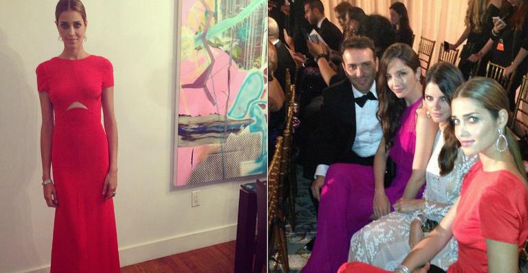 Ana Beatriz Barros aparece linda no amfAR em NY