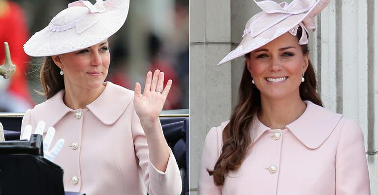 Kate Middleton aparece pela última vez antes de dar à luz