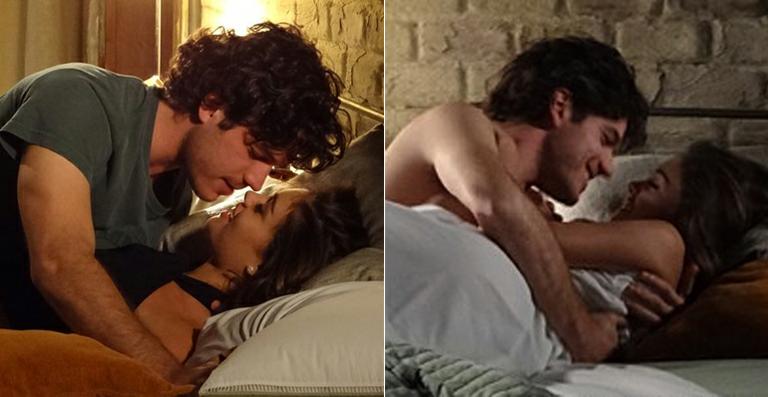 Bento e Amora têm a primeira noite de amor em ‘Sangue Bom’