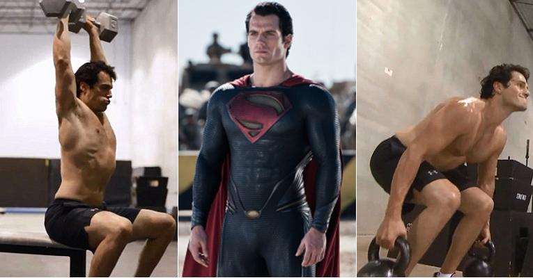 Como ter o corpo do Superman? Henry Cavill mostra o treino que o transformou no Homem de Aço