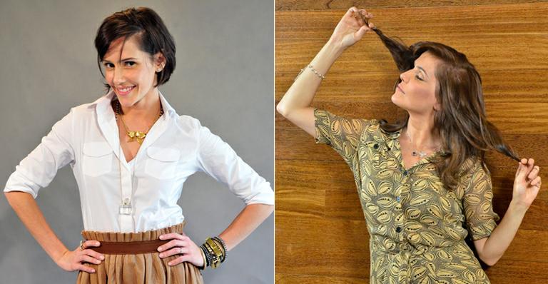 Deborah Secco coloca megahair e muda o visual