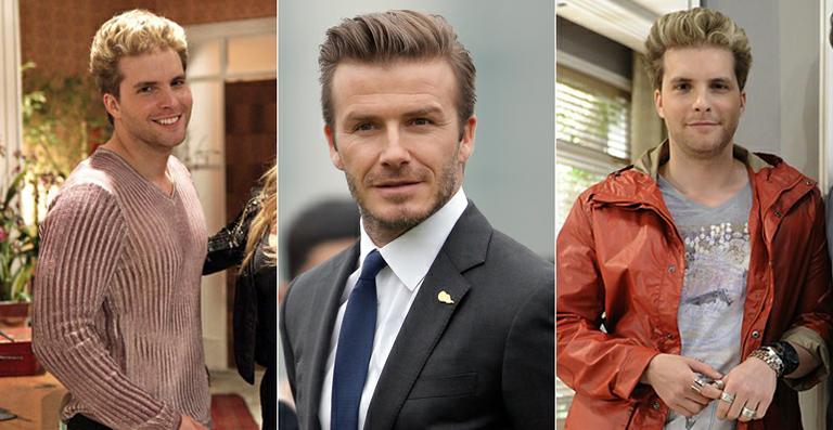 Cabelo de Thiago Fragoso em ‘Amor à Vida’ foi inspirado em David Beckham