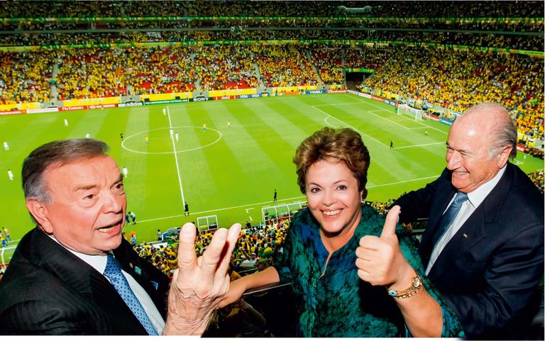 Em Brasília, Dilma abre Copa das Confederações