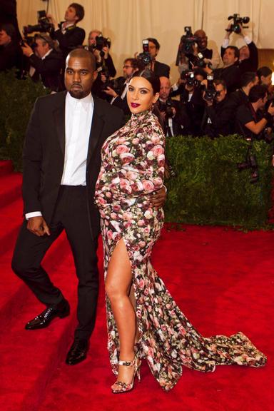 Kim Kardashian e K. West