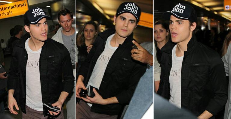 Paul Wesley, ator de ‘Vampire Diaries’, desembarca em São Paulo