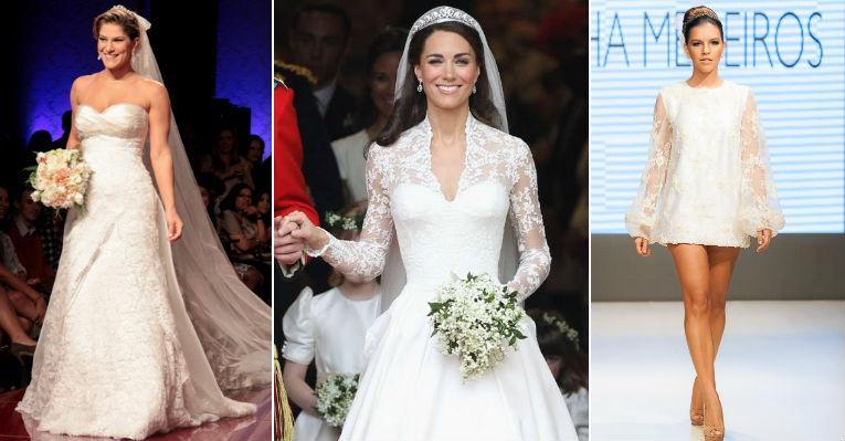 Vestidos de noiva das famosas: saiba qual é o modelo ideal para você