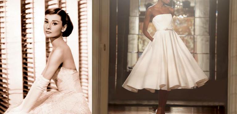 Vestidos de noiva de Romona Keveza revelam inspiração em Audrey Hepburn, Jackie Kennedy e no Grande Gatsby