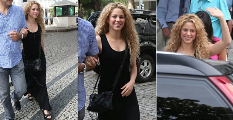 Shakira visita outro consulado americano no Rio de Janeiro