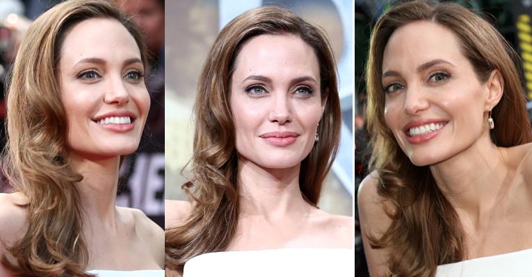 Penteado lateral de Angelina Jolie pode ser usado em festas. Veja o passo a passo!