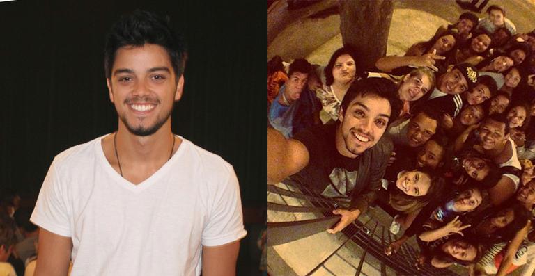 Rodrigo Simas canta com os fãs em despedida após última gravação de ‘Malhação’. Veja o vídeo!