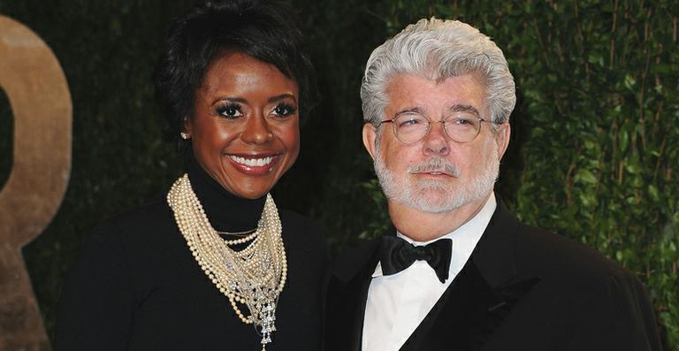Aos 69 anos, George Lucas se casa com a presidente da DreamWorks